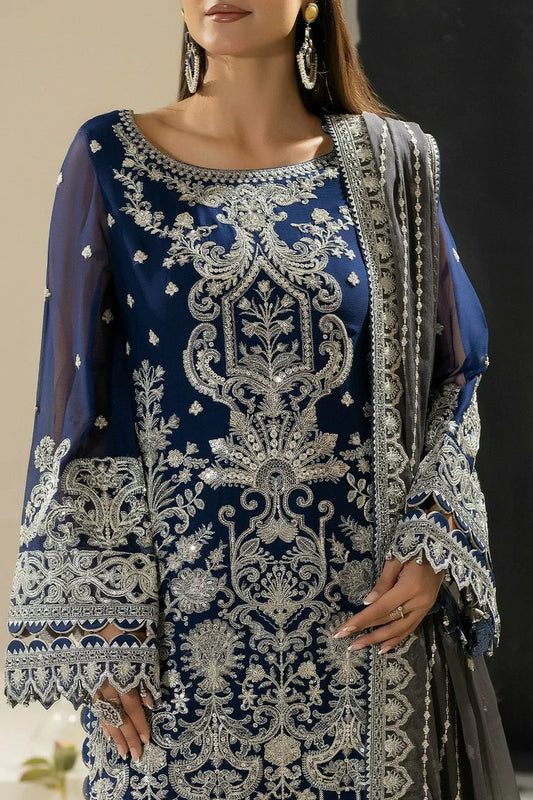 Picture of Imrozia - Nisha Eid Luxury Chiffon Edit - M-89 LAMIYA - Unstitched - Available at Raja Sahib