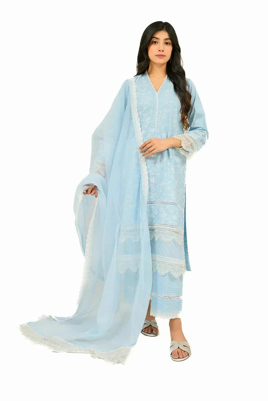 Picture of Zyna - Solid Essentials - 03 Ella - Unstitched - Available at Raja Sahib