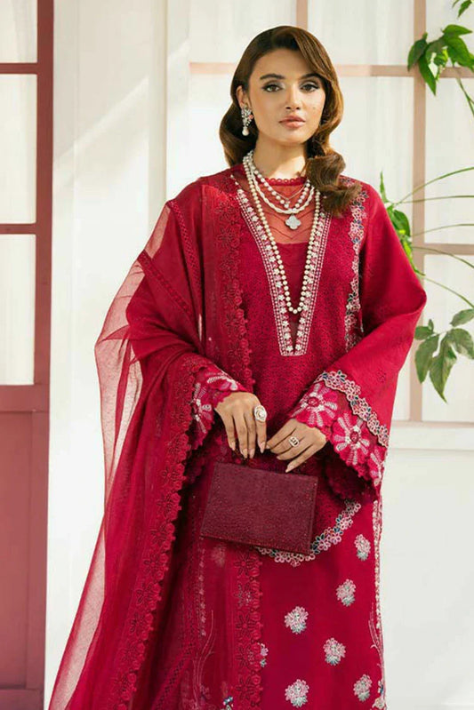 Picture of Zevk - Flora Festive Lawn Vol 2 - 02 ZINNIA - Unstitched - Available at Raja Sahib