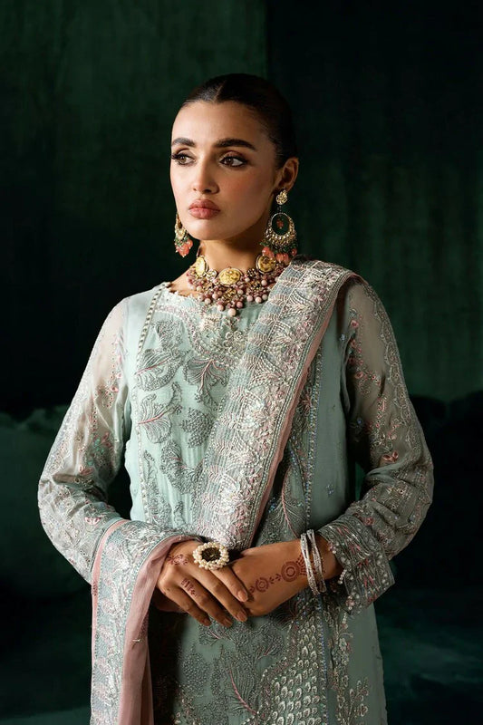 Picture of Ramsha - Dastak Luxury Chiffon Collection Vol 2 - Q-206 - Unstitched - Available at Raja Sahib