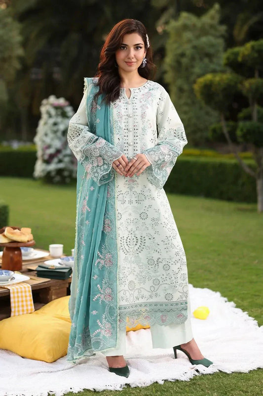 Picture of Imrozia - Hayam Eid Luxury Lawn - SL 88 HIBA - Unstitched - Available at Raja Sahib