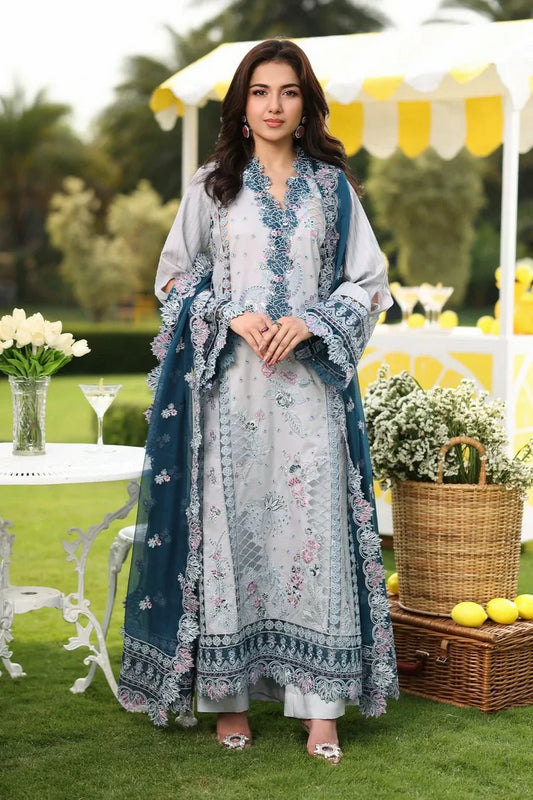 Picture of Imrozia - Hayam Eid Luxury Lawn - SL 96 MUNIRA - Unstitched - Available at Raja Sahib