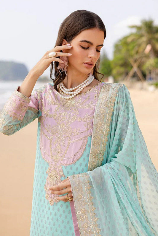Picture of Freesia - Zyra Luxury Chiffon Collection - Aarohi-FW40056 - Unstitched - Available at Raja Sahib