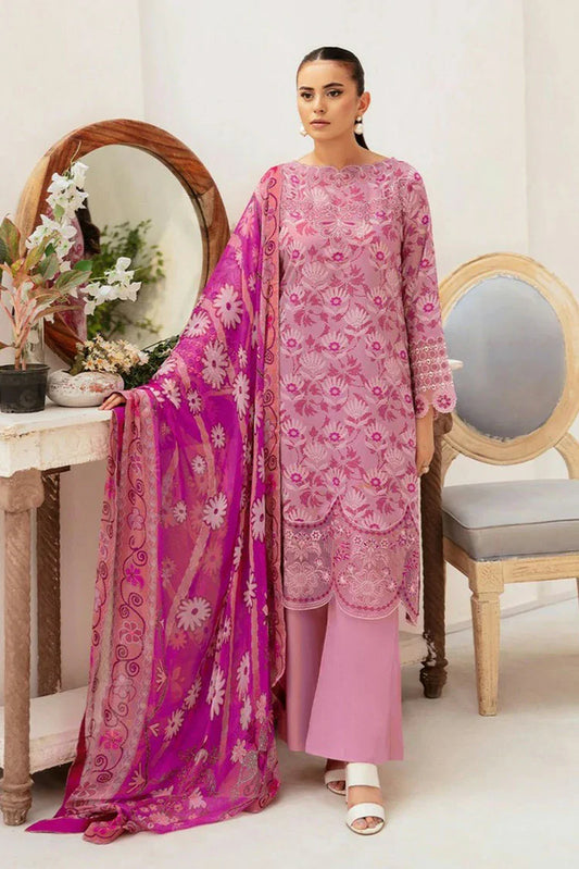 Picture of Ramsha - Rangrez Embroidered Lawn Collection Vol 7 - N-706 - Unstitched - Available at Raja Sahib
