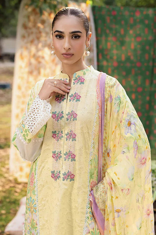 Picture of Rajbari - Schiffli Printkari Exclusive Lawn Collection - Schiffli Printkari-11 - Unstitched - Available at Raja Sahib