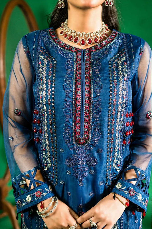 Picture of Zebtan - Farmaish Embroidered Chiffon Collection Vol 8 - FC-09 - Unstitched - Available at Raja Sahib