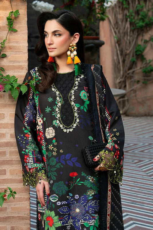 Picture of Sardinia - Cocktail Lawn Collection - 02 ESPRESSO - Unstitched - Available at Raja Sahib
