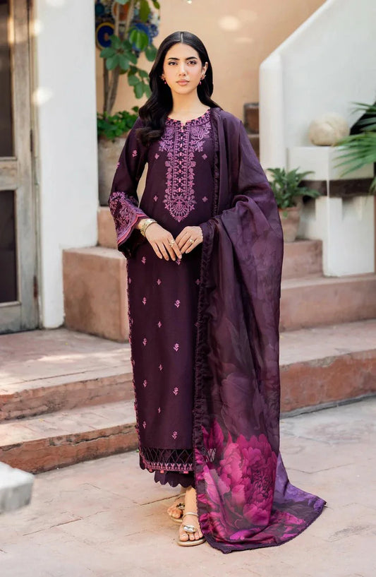 Picture of Zarif - Nura Textured Lawn Summer Essentials - 04 FAHA - Unstitched - Available at Raja Sahib