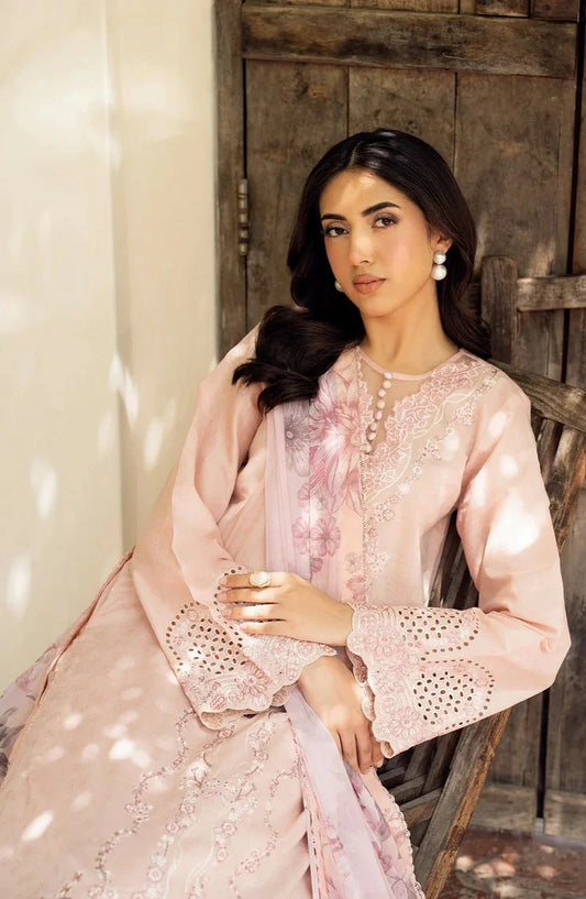 Picture of Zarif - Nura Textured Lawn Summer Essentials - 09 VIYANA - Unstitched - Available at Raja Sahib
