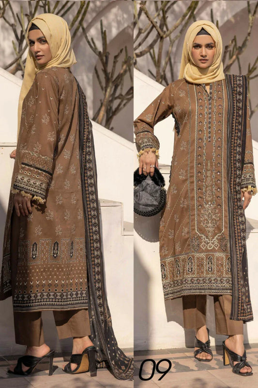 Picture of Gul e Zarki - Dua Collection - Design 09 - Unstitched - Available at Raja Sahib
