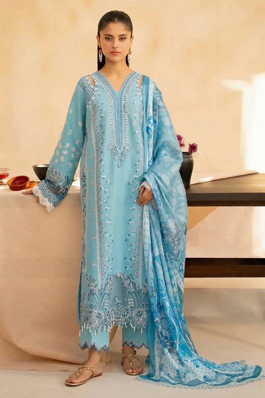 Picture of Rajbari - Jahaan Premium Festive Lawn Collection - SIRA (Jahan) 5-B - Unstitched - Available at Raja Sahib