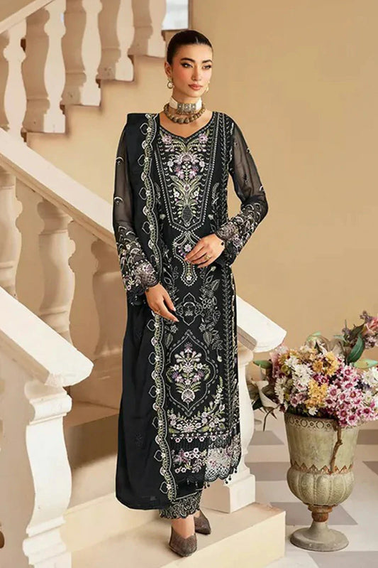 Picture of Ramsha - Sangeet Embroidered Chiffon Collection Vol 3 - B-307 - Unstitched - Available at Raja Sahib