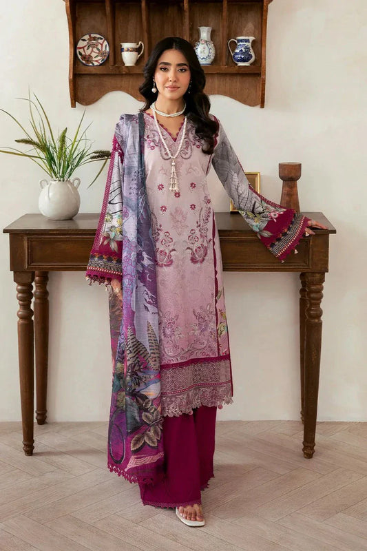 Picture of Ramsha - Mashaal Luxury Lawn Collection Vol 14 - L-1409 - Unstitched - Available at Raja Sahib