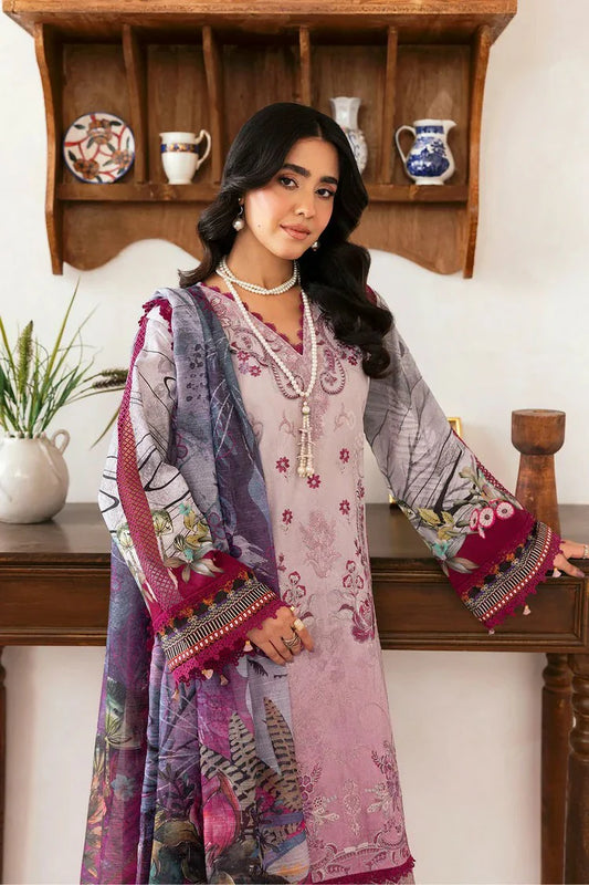 Picture of Ramsha - Mashaal Luxury Lawn Collection Vol 14 - L-1409 - Unstitched - Available at Raja Sahib