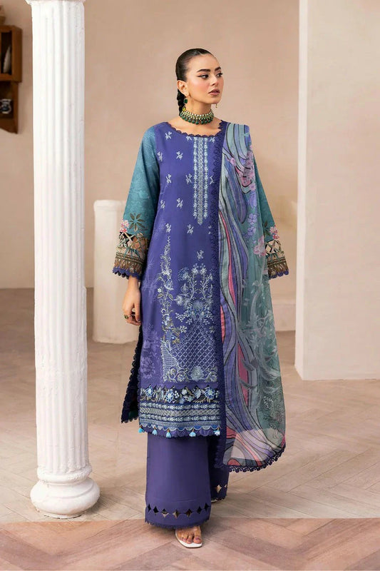 Picture of Ramsha - Mashaal Luxury Lawn Collection Vol 14 - L-1412 - Unstitched - Available at Raja Sahib