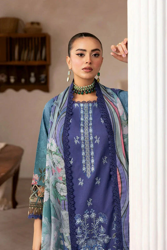 Picture of Ramsha - Mashaal Luxury Lawn Collection Vol 14 - L-1412 - Unstitched - Available at Raja Sahib