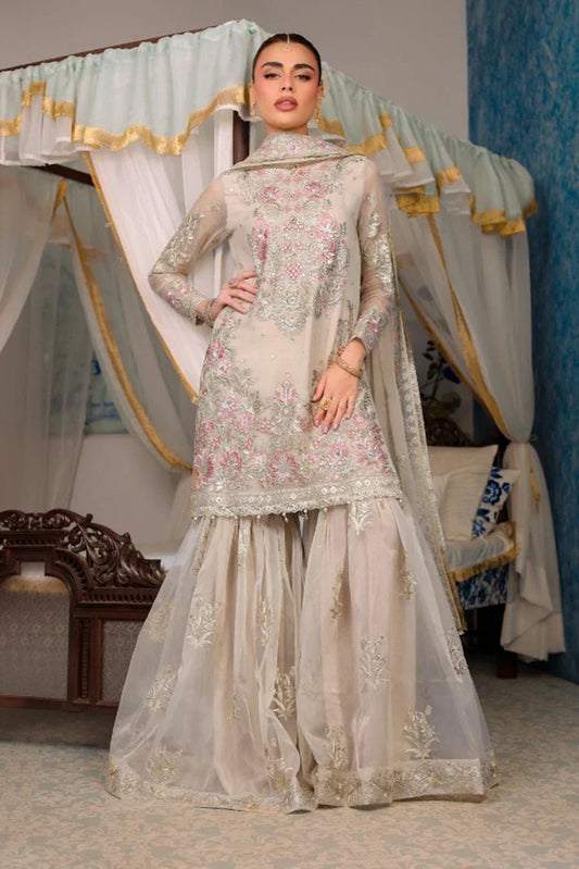 Picture of Signy - Elara Luxury Formal Collection - SG-05 Nude Grace - Unstitched - Available at Raja Sahib