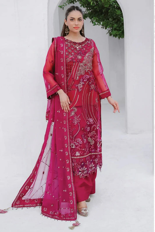 Picture of Zebtan - Rozal Luxury Chiffon Collection - RZ-03 - Unstitched - Available at Raja Sahib