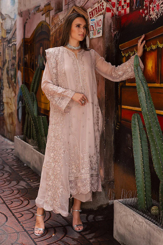 Picture of Freesia - Talia Luxury Chiffon Collection - Adele-FW50070 - Unstitched - Available at Raja Sahib