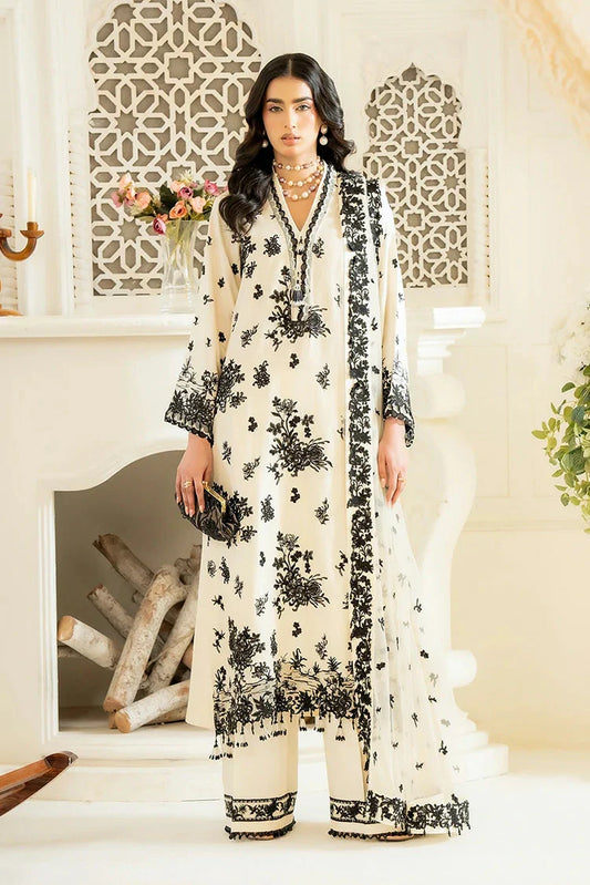 Picture of Khurshid - Glam Collection - WF253VP2-4 Sterling - Unstitched - Available at Raja Sahib
