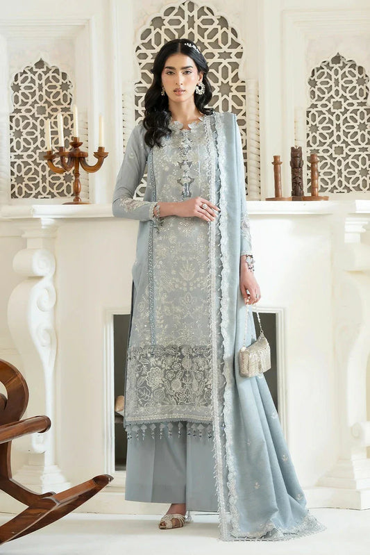 Picture of Khurshid - Glam Collection - WF253VP2-8 Lily - Unstitched - Available at Raja Sahib