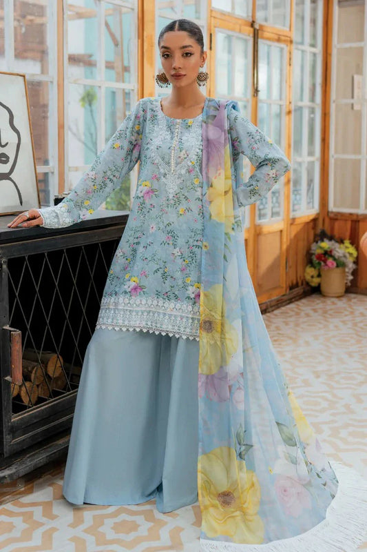 Picture of Ghonche - Summer Threads - 10 Gulona - Unstitched - Available at Raja Sahib