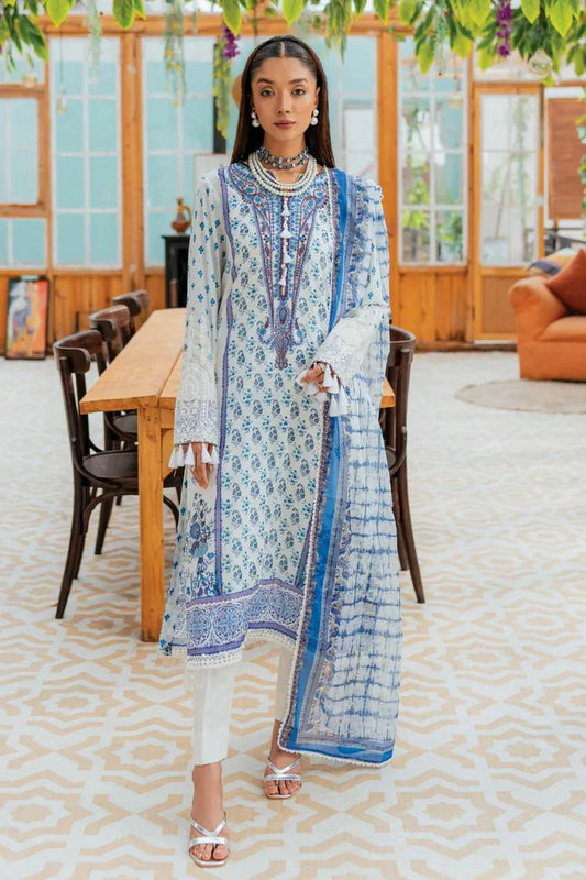 Picture of Ghonche - Summer Threads - 07 Naqashi - Unstitched - Available at Raja Sahib