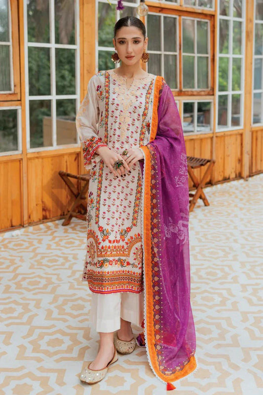 Picture of Ghonche - Summer Threads - 08 Rangoli - Unstitched - Available at Raja Sahib
