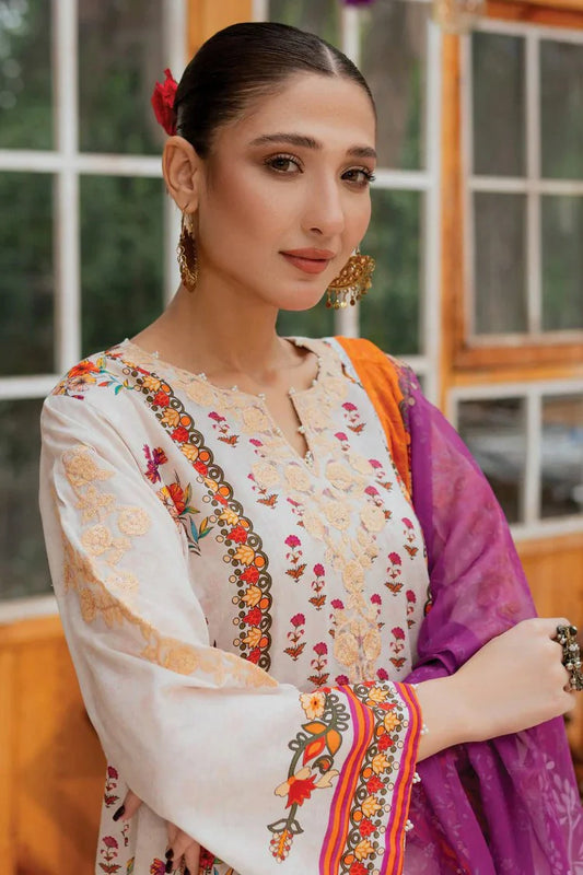 Picture of Ghonche - Summer Threads - 08 Rangoli - Unstitched - Available at Raja Sahib