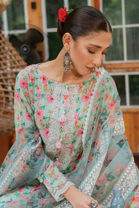 Picture of Ghonche - Summer Threads - 09 Gulkhaab - Unstitched - Available at Raja Sahib