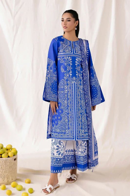 Picture of Rajbari - Amal Prints Drop 2 - Design 06 - Unstitched - Available at Raja Sahib