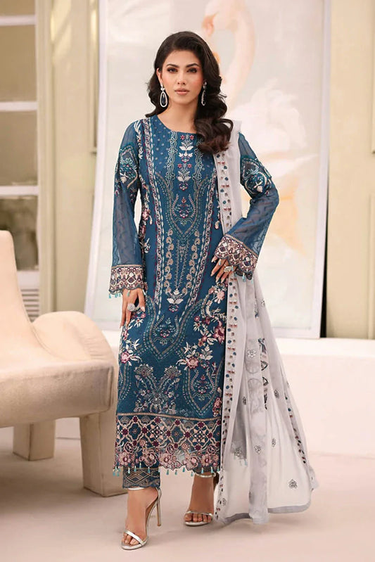 Picture of Ramsha - Chiffon Collection Vol 27 - F-2707 - Unstitched - Available at Raja Sahib