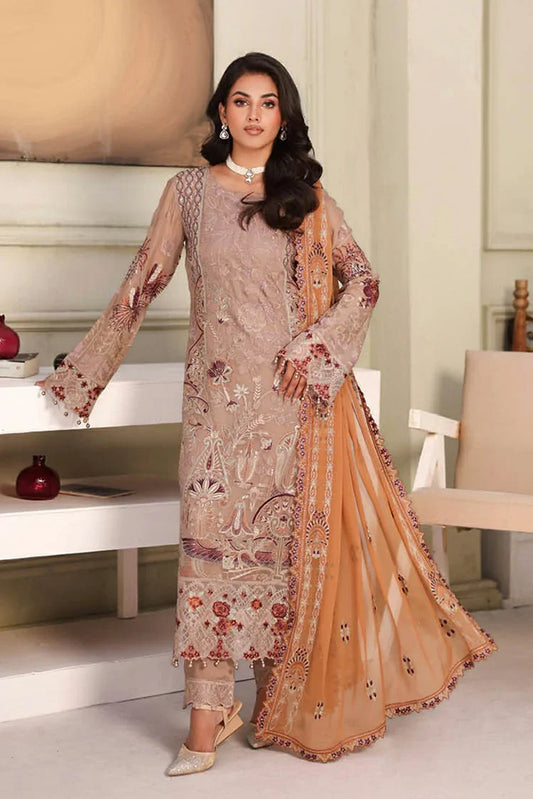 Picture of Ramsha - Chiffon Collection Vol 27 - F-2708 - Unstitched - Available at Raja Sahib