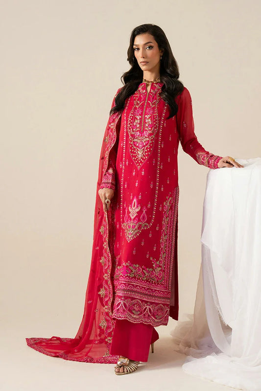 Picture of Freesia - Zaib Luxury Chiffon Collection - ELLA-FS50131 - Unstitched - Available at Raja Sahib