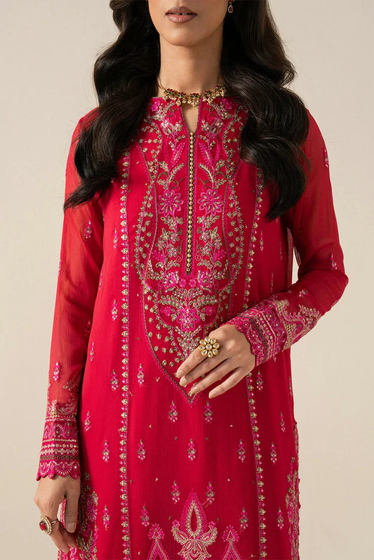 Picture of Freesia - Zaib Luxury Chiffon Collection - ELLA-FS50131 - Unstitched - Available at Raja Sahib