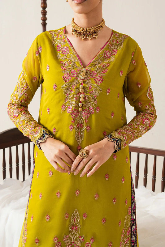 Picture of Freesia - Zaib Luxury Chiffon Collection - REINE-FS50134 - Unstitched - Available at Raja Sahib