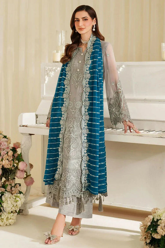 Picture of Imrozia - Noore Luxury Chiffon Collection - M-96 AMERIA - Unstitched - Available at Raja Sahib