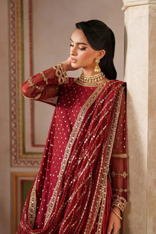 Picture of Zarif - Falesia Collection - HF-01 MUHAAG - Unstitched - Available at Raja Sahib