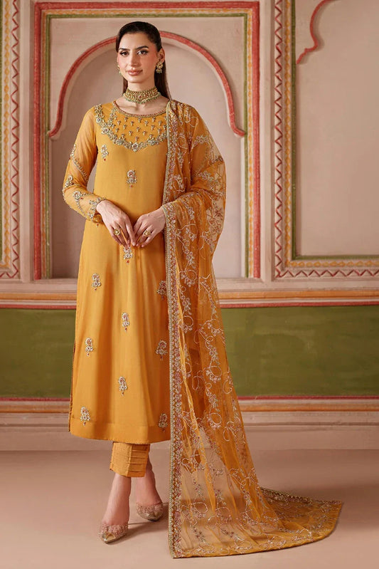 Picture of Zarif - Falesia Collection - HF-04 SOHA - Unstitched - Available at Raja Sahib