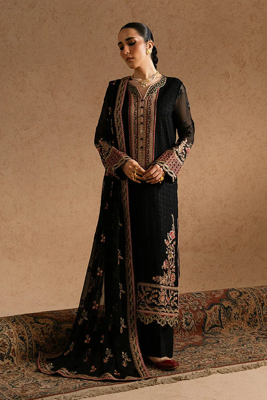 Picture of Freesia - Imane Chiffon Collection - FS-U5603 Deep Well - Unstitched - Available at Raja Sahib