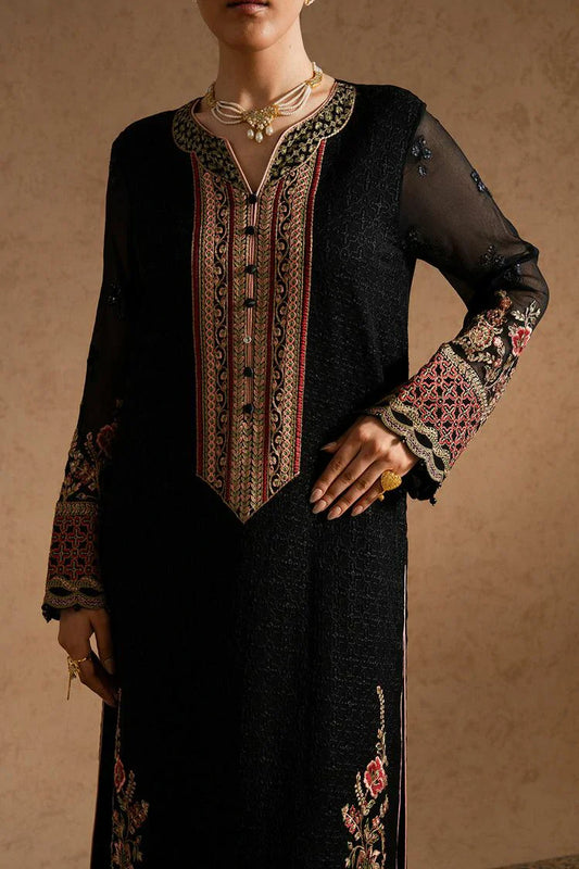 Picture of Freesia - Imane Chiffon Collection - FS-U5603 Deep Well - Unstitched - Available at Raja Sahib