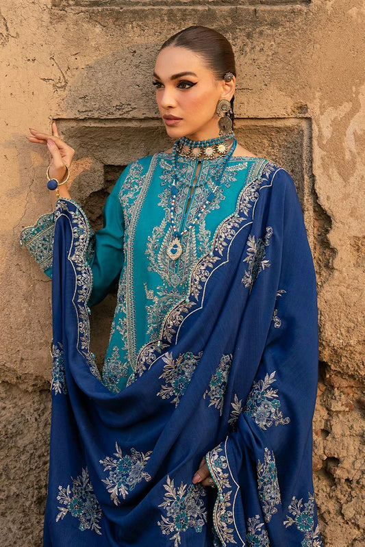 Picture of Zarizaa - Almari e Naaz Semi Formal Ensembles - 11 PANNA - Unstitched - Available at Raja Sahib