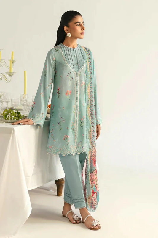 Picture of Qalamkar - Qprints Collection - Rena PQ-8B - Unstitched - Available at Raja Sahib