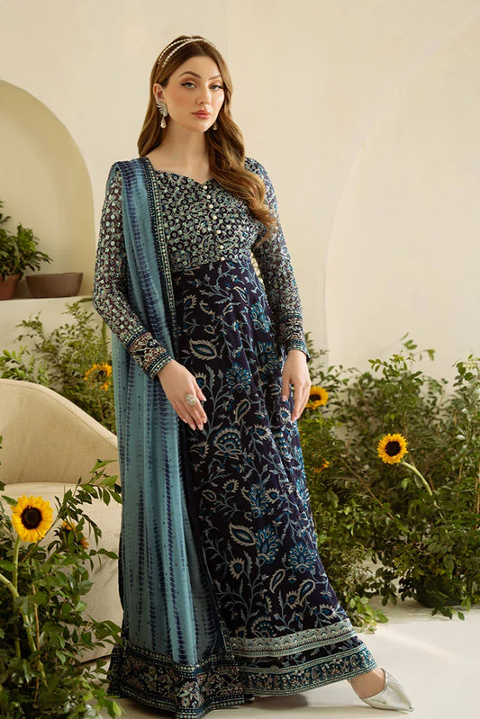 Picture of Nureh - Amaya Embroidered & Printed Chiffon Collection Vol 1 - AM-12 - Unstitched - Available at Raja Sahib