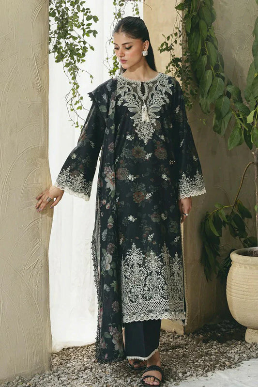 Picture of Aabyaan - Shezlin Chikankari Spring Summer Collection - ELARA (AF-01) - Unstitched - Available at Raja Sahib