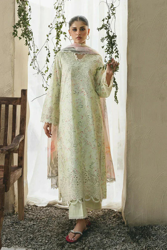 Picture of Aabyaan - Shezlin Chikankari Spring Summer Collection - ELIF (AF-07) - Unstitched - Available at Raja Sahib