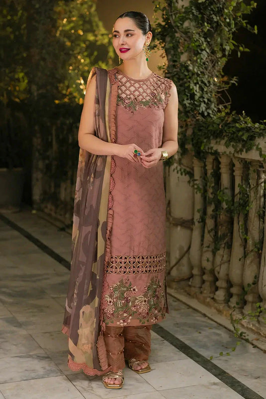 Picture of Asifa & Nabeel - Gulkari Summer Resort Collection - Saffron Day (GKL-04) - Unstitched - Available at Raja Sahib