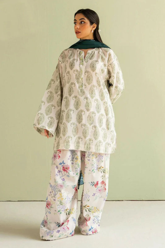 Picture of Zara Shahjahan - Coco Prints Vol 1 - PAISLEY-6B - Unstitched - Available at Raja Sahib