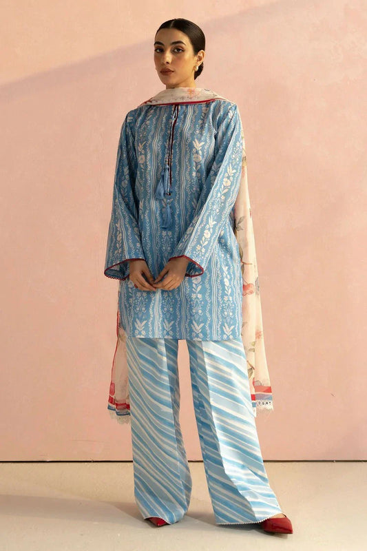 Picture of Zara Shahjahan - Coco Prints Vol 1 - RUBY-9B - Unstitched - Available at Raja Sahib