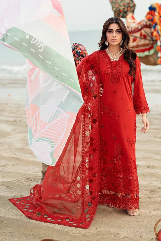 Picture of Nureh - Khuwab Embroidered And Embellished Swiss Voil Lawn Collection - NE-147 - Unstitched - Available at Raja Sahib